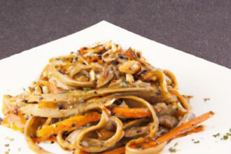 Peanut Soba Noodles: A Nutty Twist on a Classic Dish
