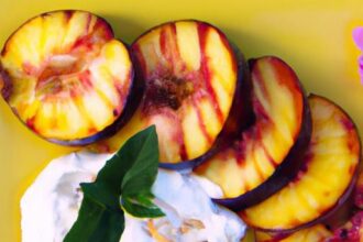Savor Summer: Grilled Peaches with Creamy Greek Yogurt Delight