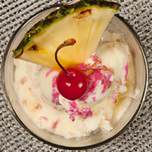 Tropical Bliss: How to Make Refreshing Pineapple Coconut Sorbet