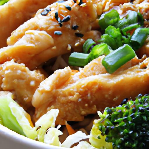Sesame Chicken Bowl: A flavor-Packed⁤ Easy Weeknight ​Meal