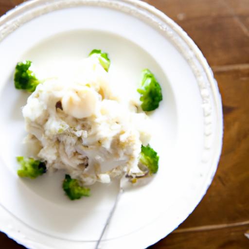 Creamy Coconut Milk Rice Pudding with Nutty Cauliflower Rice