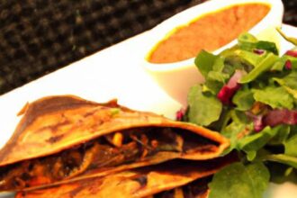 Smoky Black Bean Quesadilla: A Flavor-Packed Fiesta Wrap
