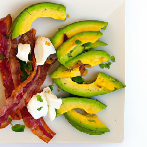 Savory Bacon & Creamy Avocado Bowl: A Flavorful Delight