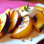 Sweet Heat: The Magic of Grilled Peaches with Greek Yogurt