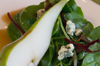Elevate Your Greens: Watercress Salad with Poached Pear & Stilton