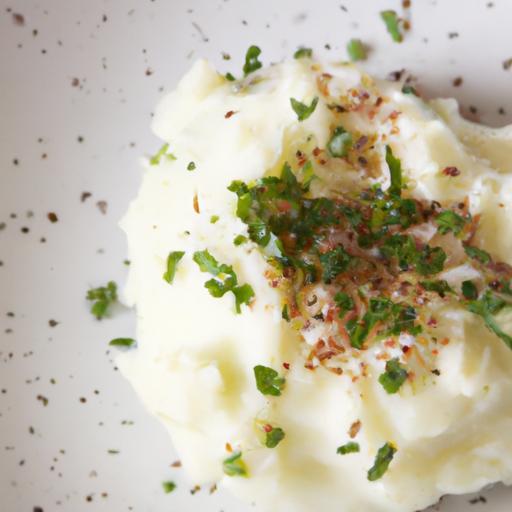 Elevate Comfort Food: Truffle Mashed Potatoes with Chive Oil