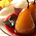 Warm Up Winter with Spiced Mulled Wine Poached Pears