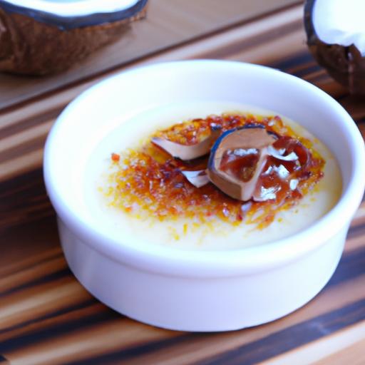 Decadent Vegan crème Brûlée: Coconut Milk Delight