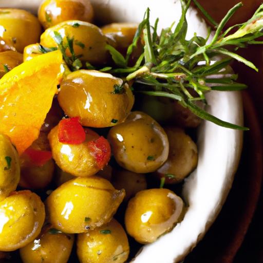 Zesty Castelvetrano Olives: A Citrus Twist to Savor