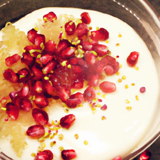 Silky Vanilla Bean Panna Cotta with Vibrant Pomegranate Burst