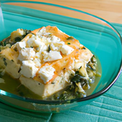 Deliciously Healthy: How to Make a Tofu spinach Bake