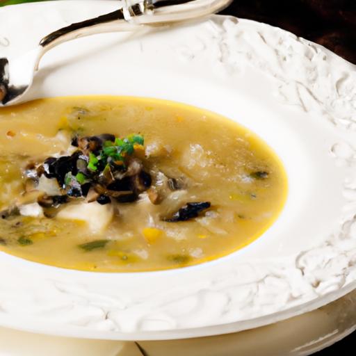 Earthy Elegance: The Hearty magic of Mushroom Wild Rice Soup