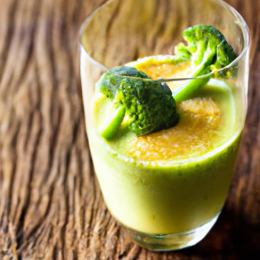 Broccoli apple ginger blast: A Power-Packed Health Elixir