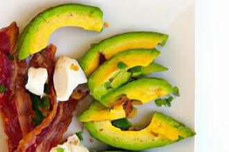 Savory Bacon & Creamy Avocado Bowl: A Flavorful Delight
