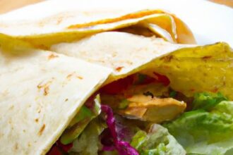 Crispy Vegan “Chicken” Salad Wrap: A Flavorful Plant-Powered Delight