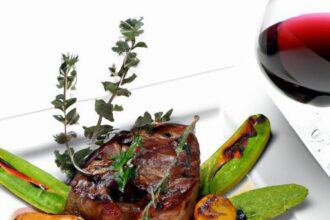 Bold Flavors Unveiled: Red Wine Reduction with Black Pepper