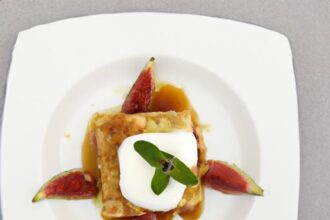 Elevate Desserts: Fig & Honey Phyllo Napoleon with Goat Cheese Mousse