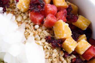 Tropical Delight: How to Make a Refreshing Coconut Yogurt Bowl