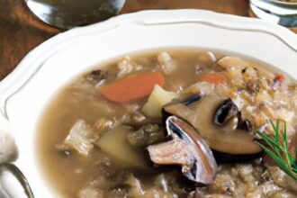 Earthy Elegance: The Hearty Magic of Mushroom Wild Rice Soup