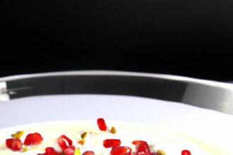 Silky Vanilla Bean Panna Cotta with Vibrant Pomegranate Burst