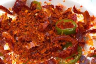 Fiery Flavors Unite: The Ultimate Ghost Pepper Cheese Bowl