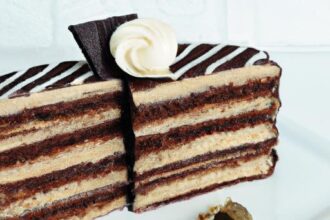 Decadent Opera Cake with Silky Coffee Buttercream Bliss