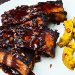 Savor Vegan “Ribs”: Jackfruit Meets Tangy BBQ Glaze Delight
