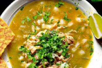 Discover the Zesty Flavors of Mexican Pozole Verde Delight