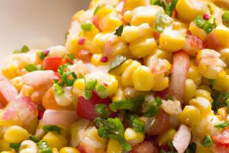 Zesty Mexican Street Corn Salad: Esquites Recipe Unveiled