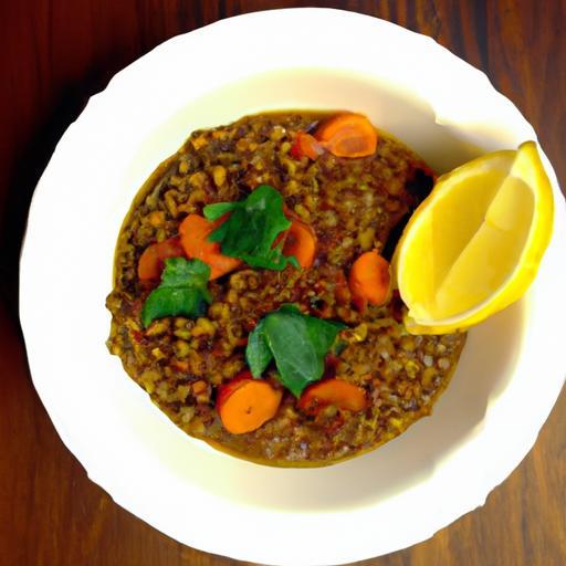 Hearty Curried Lentil Bowl: A Flavorful Protein-Packed Meal