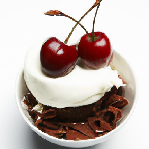 Deconstructed Black Forest Cake: Kirsch Foam Delight Explored