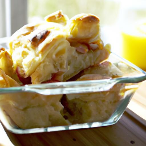 Fluffy Croissant French Toast Casserole: A Breakfast Delight