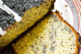 Zesty Lemon Poppy Seed Loaf: A Bright, Nutty Delight