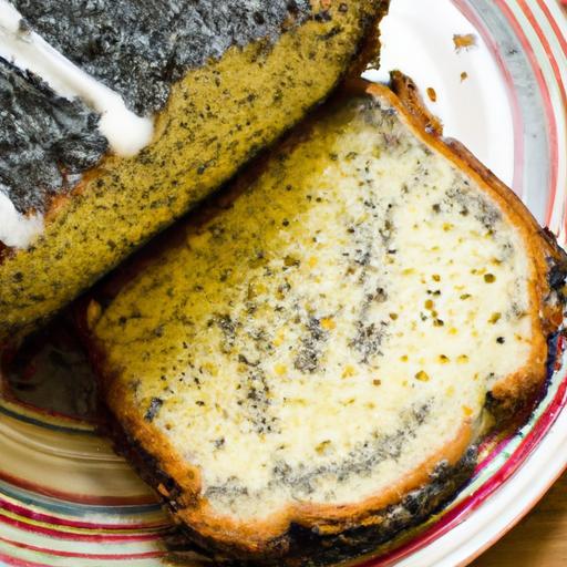 Zesty Lemon Poppy Seed Loaf: A Bright, Nutty Delight