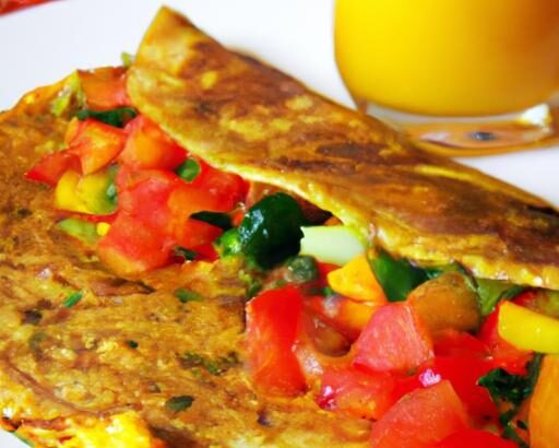 Spice Up Breakfast: How to Make a Flavorful Vegan Masala Omelette