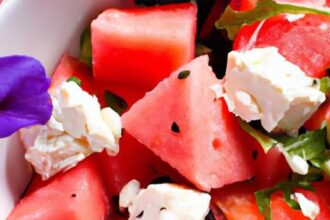 Refreshing Feta & Watermelon Bowl: A Perfect Summer Salad