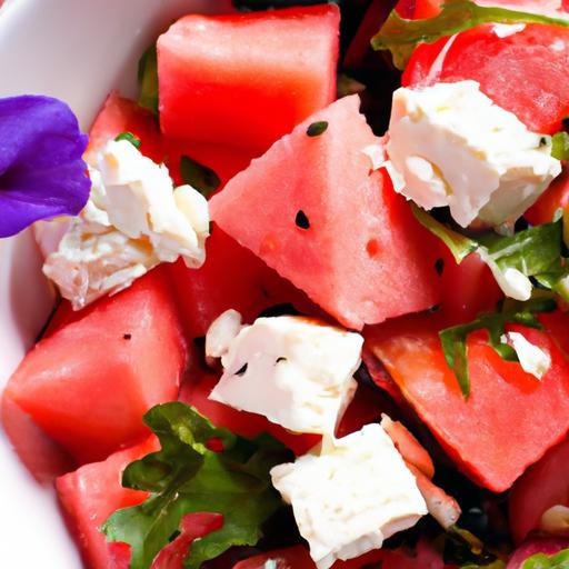 Refreshing Feta & Watermelon Bowl: A Perfect Summer Salad