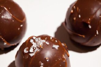 Golden Bliss: Crafting Salted Caramel Truffles with Shine
