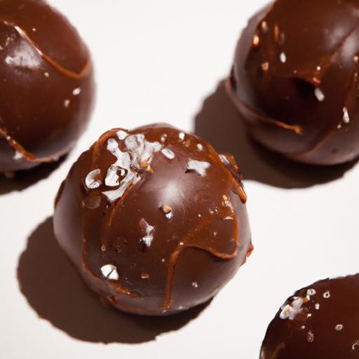 Golden Bliss: Crafting Salted Caramel Truffles with Shine