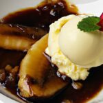 Irresistible Caramelized Banana Foster Flambé with Rum Sauce