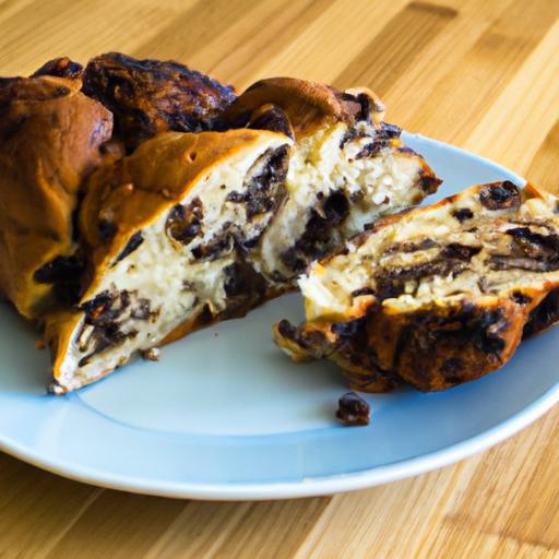 Decadent Vegan Brioche with Rich Dark Chocolate Shards