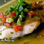 Sizzling Red Snapper à la Plancha with Zesty Salsa Verde