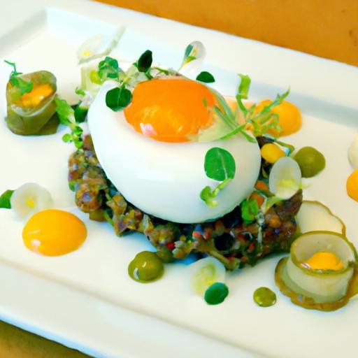 Elevate Your Palate: Wagyu Tartare with Quail Egg & Cornichons