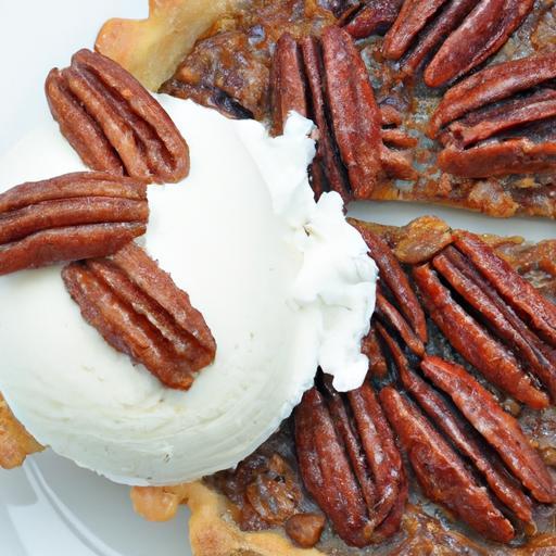 Irresistible Bourbon Pecan Tart with Maple Whipped Cream Delight