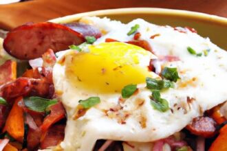Spice Up Breakfast with a Savory Egg & Chorizo Bowl Delight