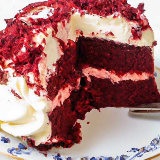 Festive‍ red Velvet Wreath Cake with Cream Cheese Frosting