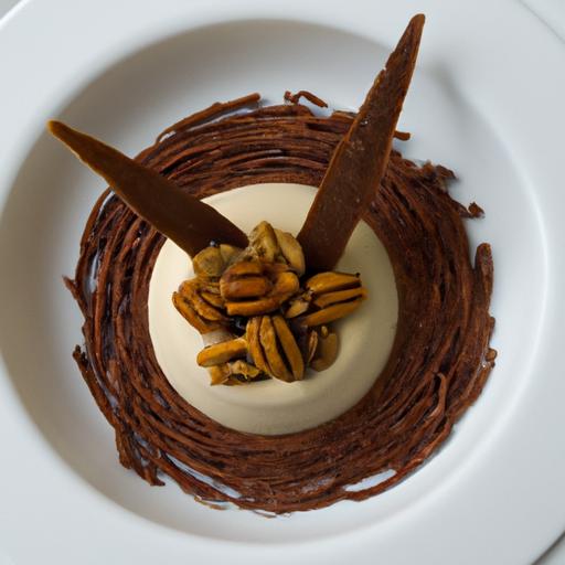 Decadent Gianduja Mousse with Crisp Hazelnut Praline Shards