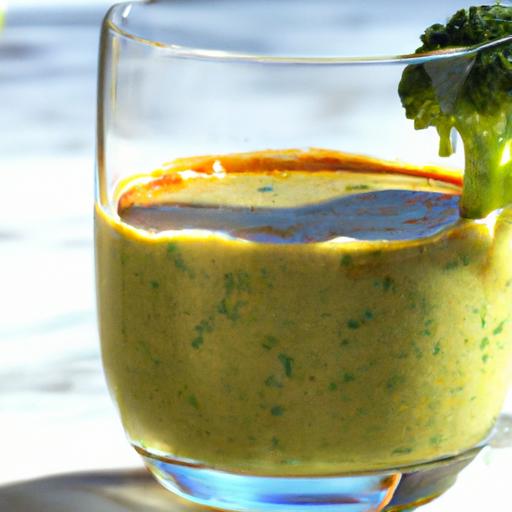 Broccoli Apple ginger Blast: A Powerful Nutrient boost