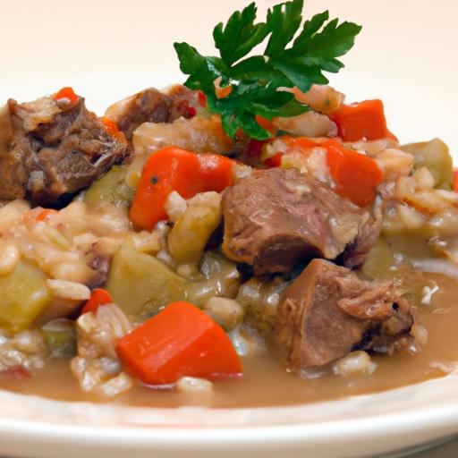 Hearty Classic Beef and Barley Stew: timeless Comfort Food