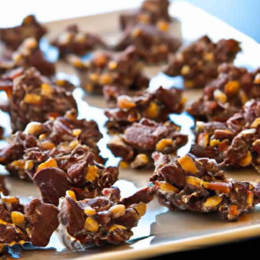 Irresistible Dark Chocolate Almond Clusters: A Sweet Crunch